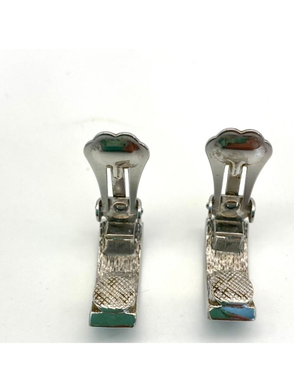 Dior Earrings Silver Logo Formal - Picture 7 of 10